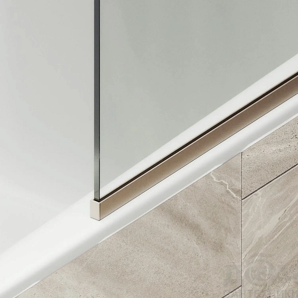 Шторка для ванны MaybahGlass 30x140 MGV-248-2у профиль бронза стекло бесцветное фото 6