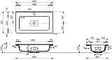 Мебельная раковина Style Line Каре Люкс Мини 60 СС-00002295 фото 4