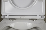 Унитаз Azario Pro PRO-002 подвесной безободковый с сиденьем микролифт фото 4