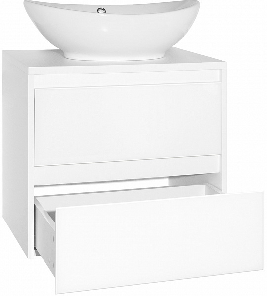 Мебель для ванной Style Line Монако 60 подвесная осина белая фото 3