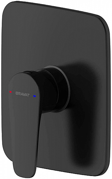 Смеситель Bravat Source Black PB8173218BW-ENG для душа фото 1