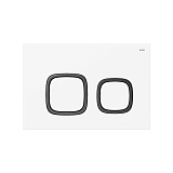 Клавиша смыва Iddis Unifix UNI04WBi77 белая матовая фото 1