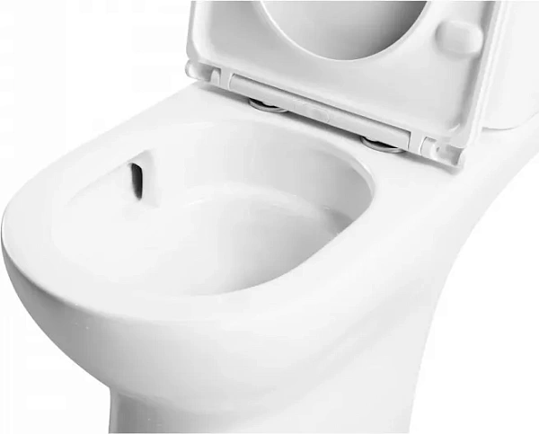 Унитаз-компакт Watersense Lalina Vortex W00749 напольный безободковый с микролифтом фото 12