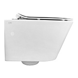 Унитаз Creo Ceramique CR1100NR подвесной безободковый с сиденьем микролифт фото 6