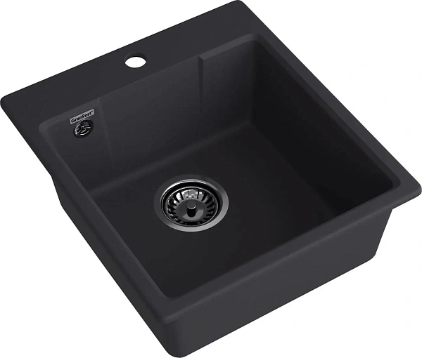 Мойка для кухни GranFest Urban 644 чёрный фото 1