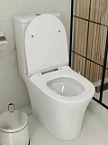 Унитаз-компакт Paomo Belinda Pro Vortex PO-40811 напольный безободковый с микролифтом фото 7