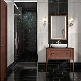 Зеркало Kerama Marazzi Plaza 65x100 PL.C.mi.65\NUT с подсветкой темное дерево фото 2