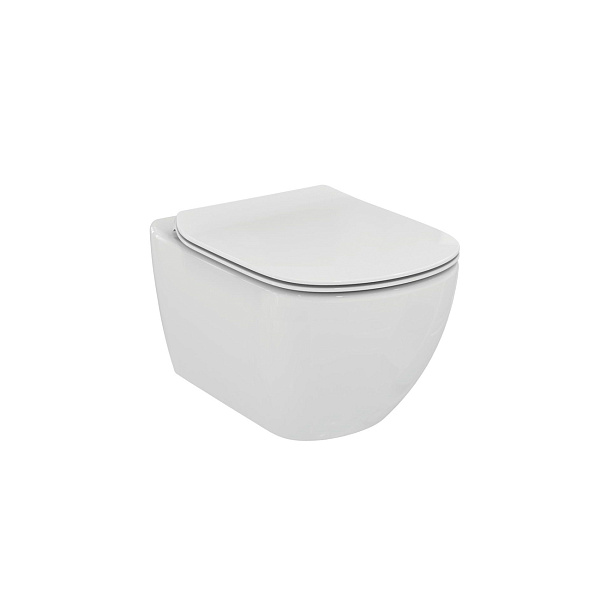 Унитаз Ideal Standard Tesi ZZ0001 подвесной безободковый с сиденьем микролифт фото 2
