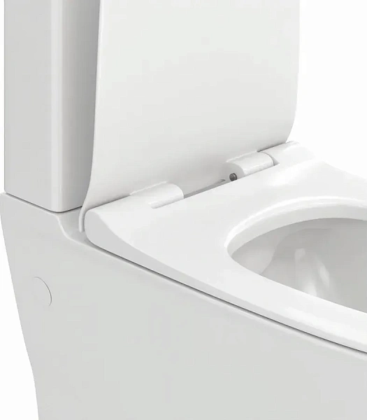 Унитаз-компакт Paomo Jessie PO-40801 напольный безободковый с микролифтом фото 3