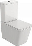 Унитаз-компакт Watersense Eva W00748 напольный безободковый с микролифтом фото 5