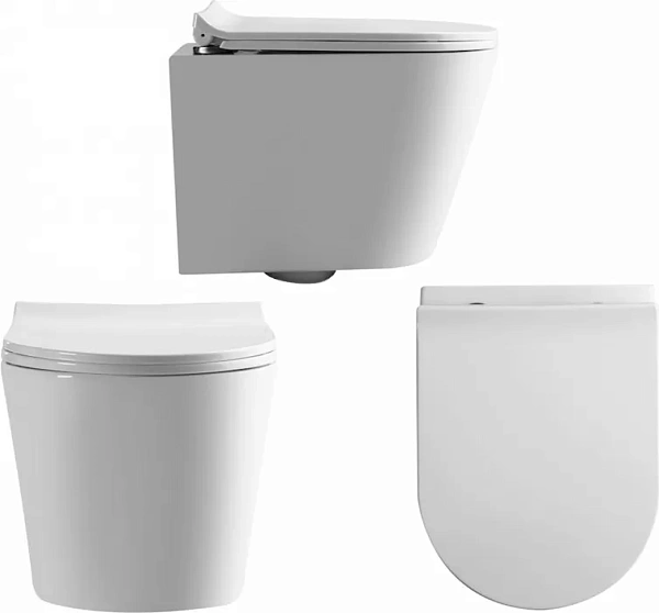 Унитаз Paomo Rita Pro PO-40202 подвесной безободковый с микролифтом фото 8