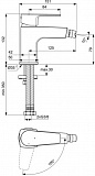 Смеситель Ideal Standard Cerafine D BC746AA для биде фото 2