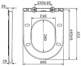 Крышка-сиденье Am.Pm Spirit V2.0 C707858WH с микролифтом фото 2