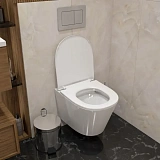 Унитаз Paomo Rita Pro PO-40202 подвесной безободковый с микролифтом фото 9
