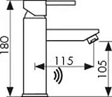 Смеситель KAISER Sensor 38211 для раковины фото 2