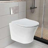 Унитаз Ceruttispa Adige CT7837 подвесной безободковый с микролифтом фото 2