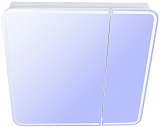 Зеркало-шкаф Style Line Каре 80x80 СС-00002276 с подсветкой фото 2