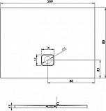 Поддон для душа Riho Basel 410 160x80 см фото 7