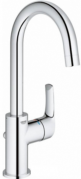 Смеситель Grohe Eurosmart New 23537002 для раковины с донным клапаном фото 1