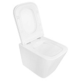 Унитаз Azario Pro PRO-002 подвесной безободковый с сиденьем микролифт фото 3