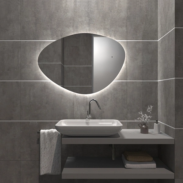 Зеркало Mixline Грейс-ТХ 100x70 4660245995293 с подсветкой фото 5