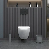 Унитаз Paomo Milana Pro PO-40106 подвесной безободковый с микролифтом фото 5
