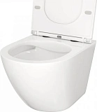Унитаз Paomo Milana S PO-40102 подвесной безободковый с микролифтом фото 8
