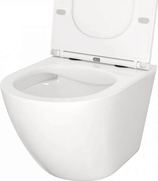 Унитаз Paomo Milana S PO-40102 подвесной безободковый с микролифтом фото 8