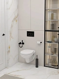 Унитаз Paomo Mia PO-40900 подвесной безободковый с микролифтом фото 2