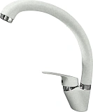 Смеситель для кухонной мойки GranFest Quarz Z-3323 белый фото 1