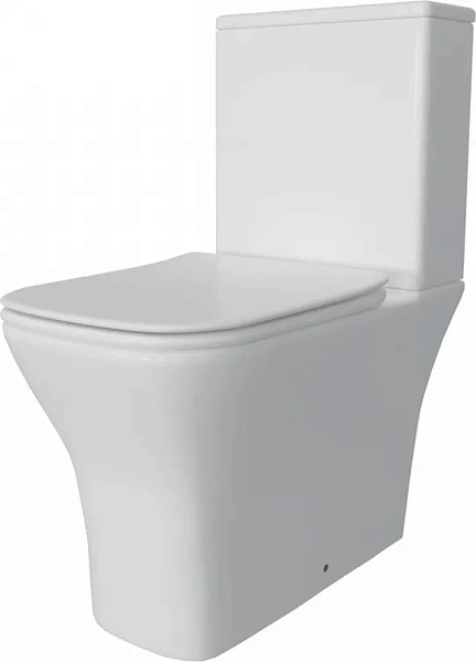 Унитаз-компакт Teymi Eva Pro W00138 напольный безободковый с микролифтом фото 6