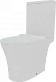 Унитаз-компакт Paomo Belinda Pro Vortex PO-40811 напольный безободковый с микролифтом фото 1
