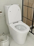 Унитаз-компакт Teymi Belinda Pro Vortex W00120 напольный безободковый с микролифтом фото 4