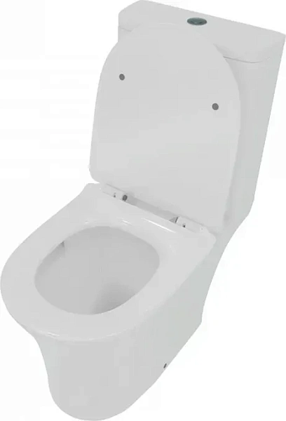 Унитаз-компакт Paomo Belinda Pro Vortex PO-40811 напольный безободковый с микролифтом фото 3