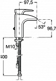 Смеситель Roca Thesis 5A3150C00 для раковины фото 3