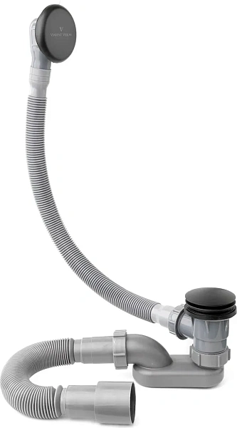 Слив-перелив Vinsent Veron VB150.758 автомат Click Clack черный матовый фото 1