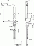 Смеситель Ideal Standard Ceralook BC176AA для кухонной мойки фото 3