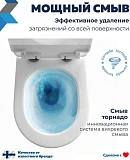 Унитаз Paomo Milana Vortex PO-40118 подвесной безободковый с микролифтом фото 2