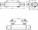 Термостат Ideal Standard Ceratherm 50 A6367AA для душа фото 2