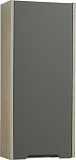 Шкаф-пенал Акватон Оливия 35x80 см тёмное дерево / серый 1A254703OLUGL левый фото 1