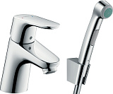 Смеситель Hansgrohe Focus 31926000 для раковины с гигиеническим душем фото 1