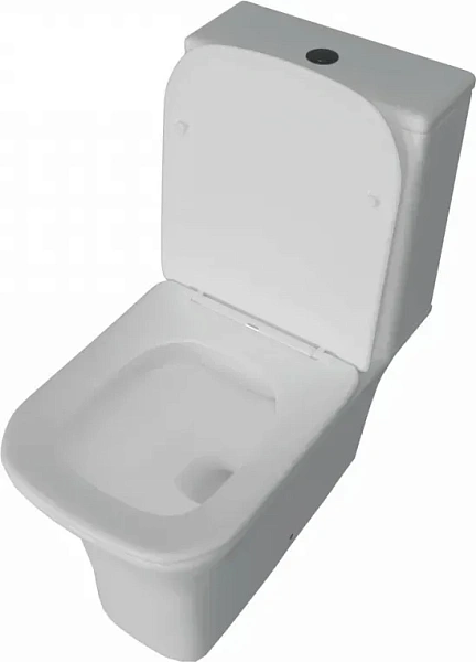 Унитаз-компакт Paomo Eva Pro PO-40305 напольный безободковый с микролифтом фото 1