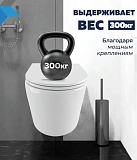 Унитаз Paomo Amelia Media Vortex PO-40504 подвесной безободковый с микролифтом фото 3