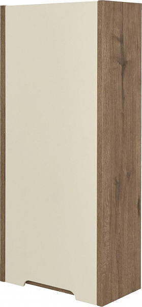 Шкаф-пенал Акватон Оливия 35x80 см тёмное дерево / бежевый 1A254703OLVGL левый фото 1