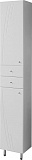 Шкаф-пенал Акватон Минима 32x192 см белый 1A132303MN01L левый фото 1