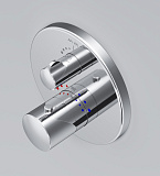 Термостат Am.Pm Like F8075600 для душа с внутренней частью фото 6