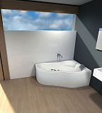 Акриловая ванна Santek Ибица 150x100 1.WH11.2.035 правая фото 3