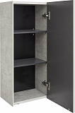 Шкаф-пенал Акватон Сохо 35x80 см серый 1A258403AJ9A0 правый фото 2
