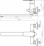 Смеситель Agger Splendid A0921100 универсальный фото 6