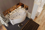 Акриловая ванна Marka One Gracia 170x100 05795 R правая фото 3